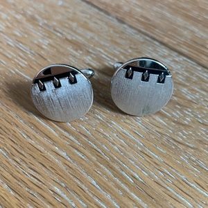 Swank silver vintage cuff links